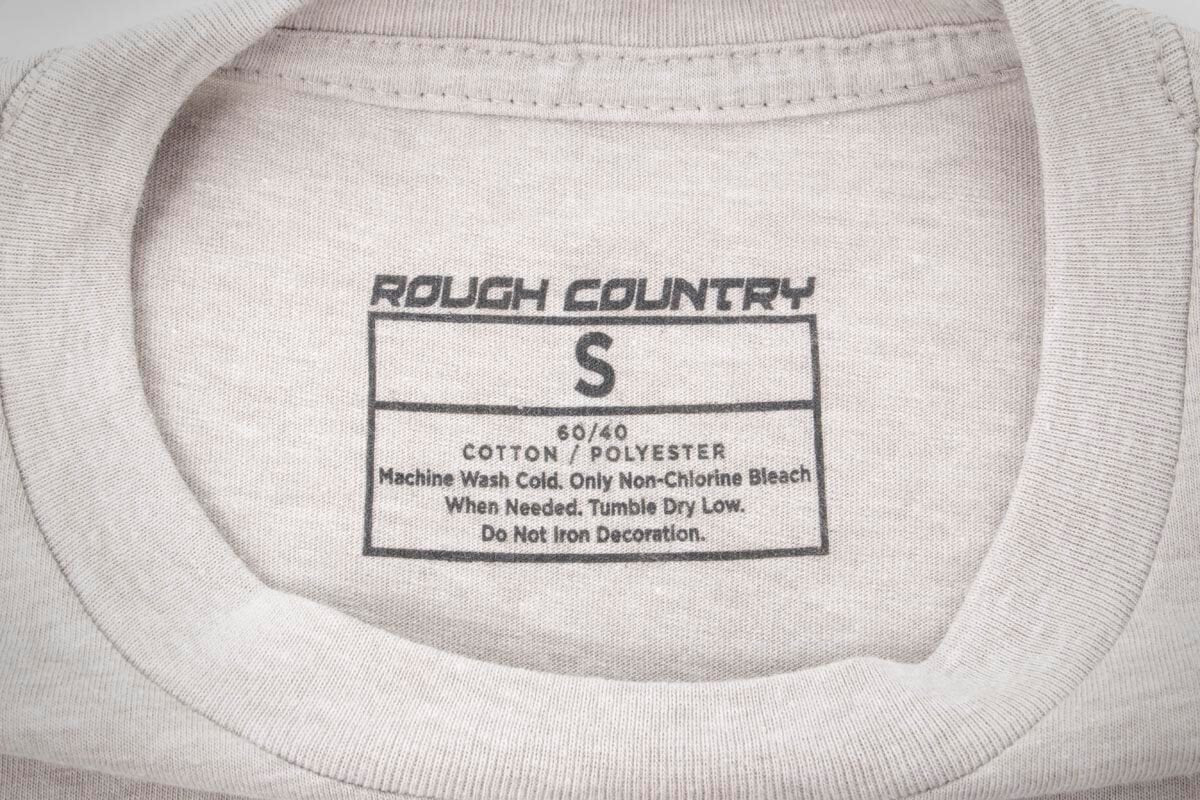 RC Grey Logo T Shirt Men Rough Country-10