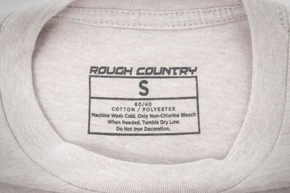 RC Grey Logo T Shirt Men Rough Country-10