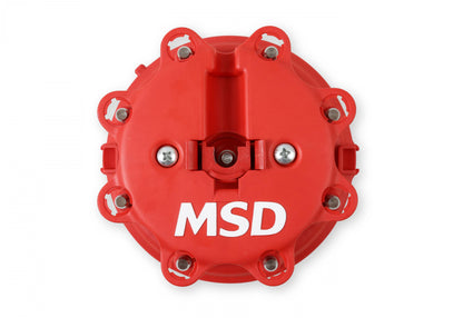 Ford Hei Distributor Cap The Ford-Style Cap Has A Provision For The Coil Wire To Be Routed In Separately MSD Ignition-3