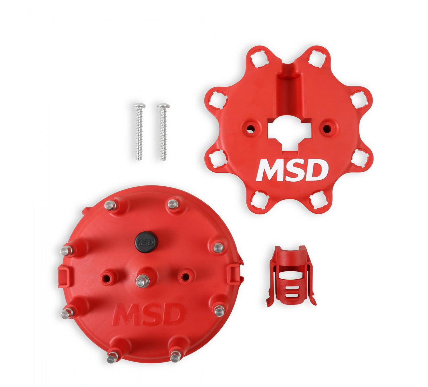 Ford Hei Distributor Cap The Ford-Style Cap Has A Provision For The Coil Wire To Be Routed In Separately MSD Ignition-4