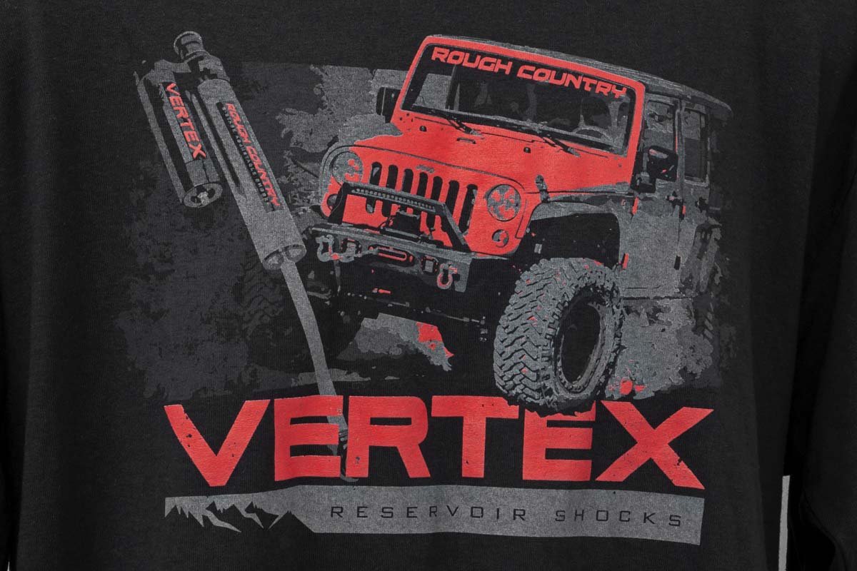 RC Vertex Long Sleeve T Shirt XL Rough Country-1