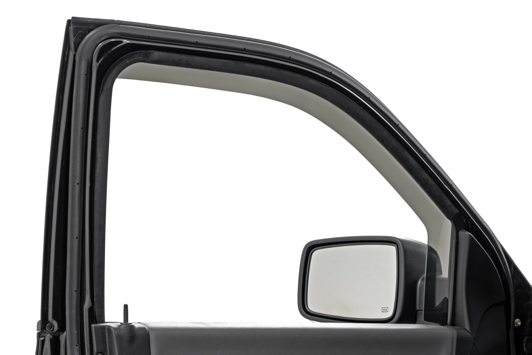 Side Window Deflectors In Channel Rain Guard Ram 1500/2500/3500 (10-25 & Classic) Rough Country-1
