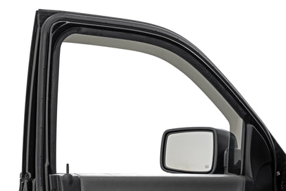 Side Window Deflectors In Channel Rain Guard Ram 1500/2500/3500 (10-25 & Classic) Rough Country-1