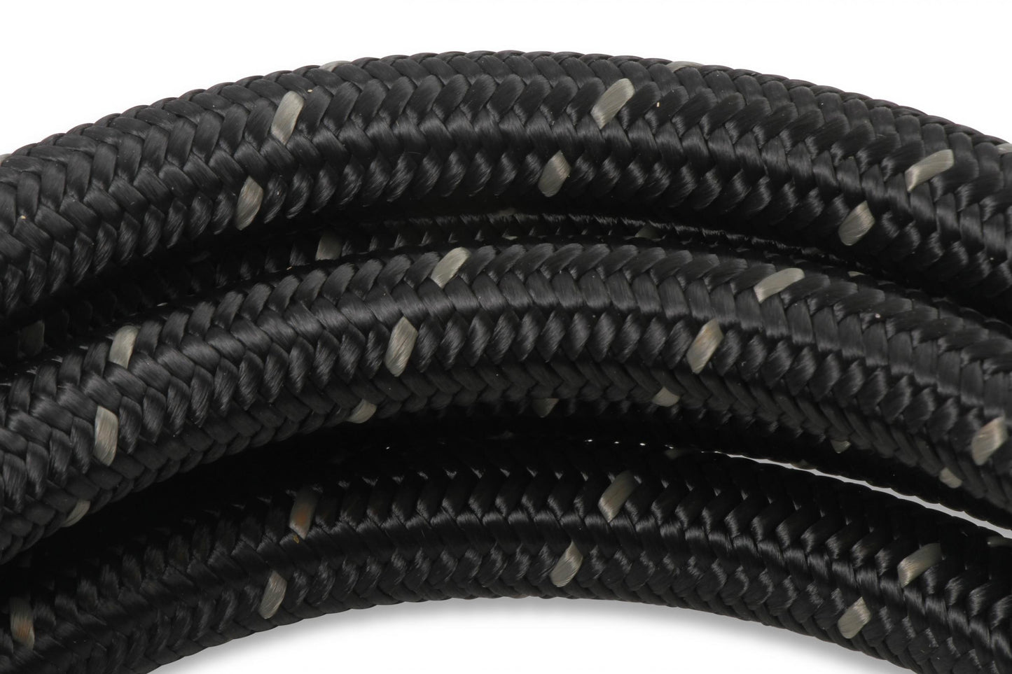 Black Nylon Braided Hose 8 AN Black Nylon Braided AN Hose Mr Gasket-5
