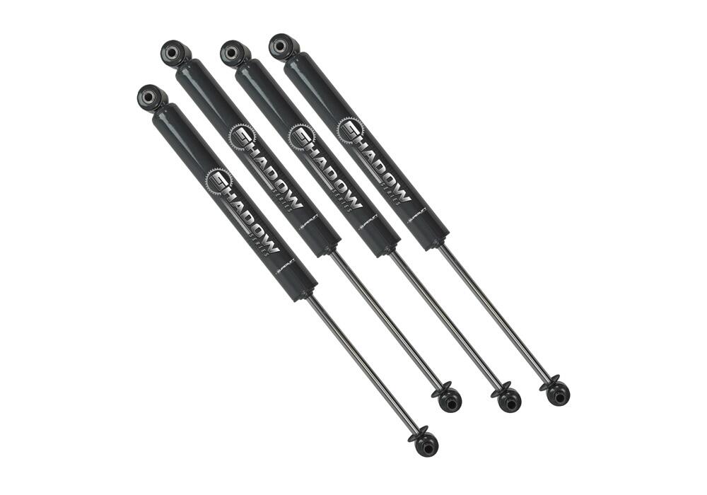 2.5-4 Inch Lift Kit Shock Box 2018-2025 Jeep Wrangler JL Shadow Series Shocks Superlift-1