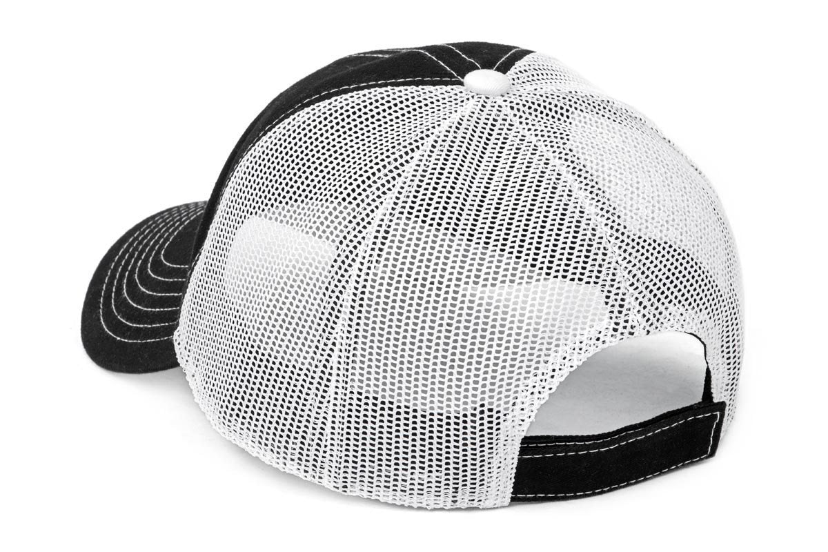 Rough Country Rough Country Mesh Hat Black & White Rough Country