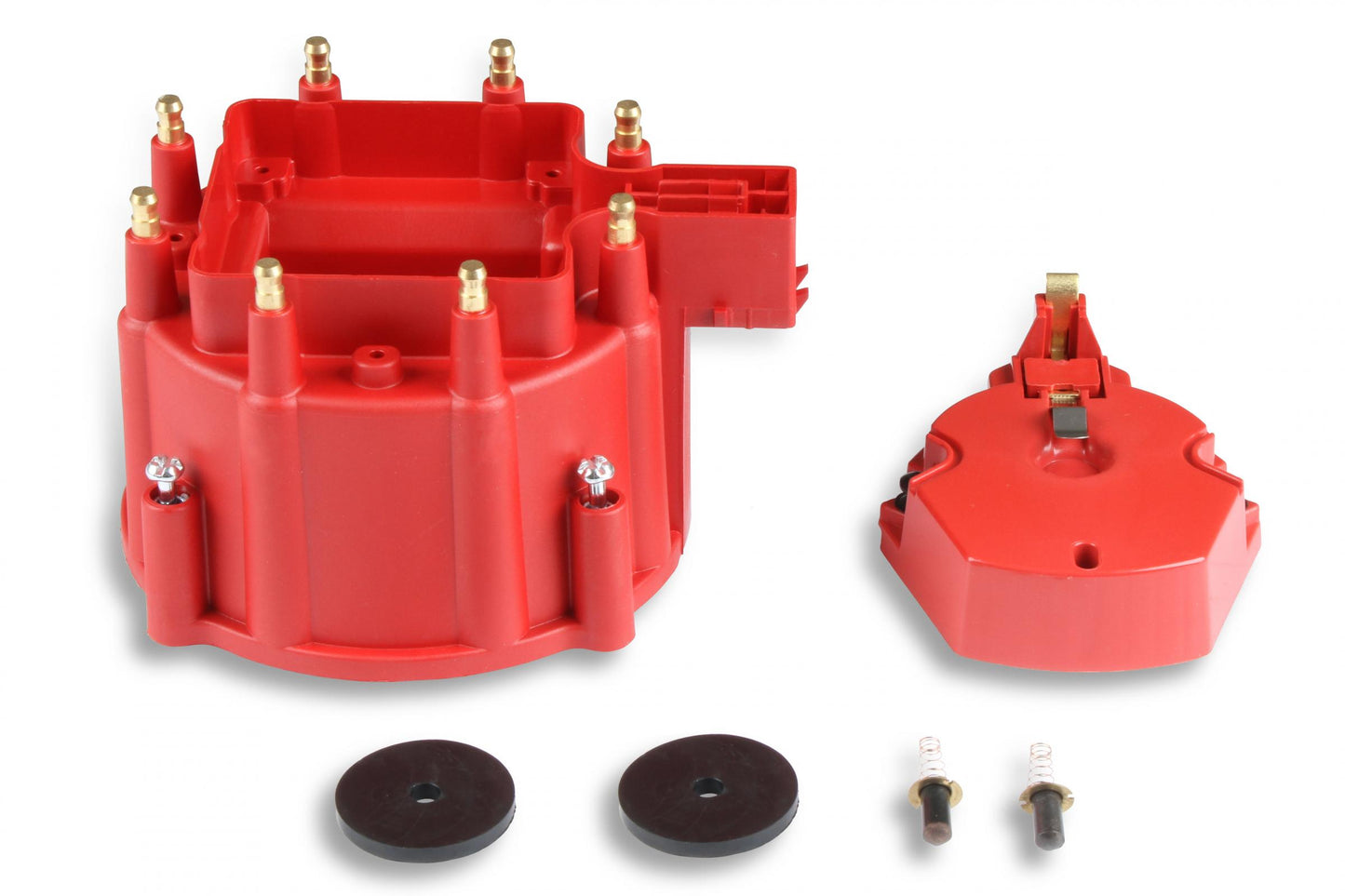 Distributor Cap And Rotor GM Hei Red GM Hei Replacement Cap And Rotor MSD Ignition