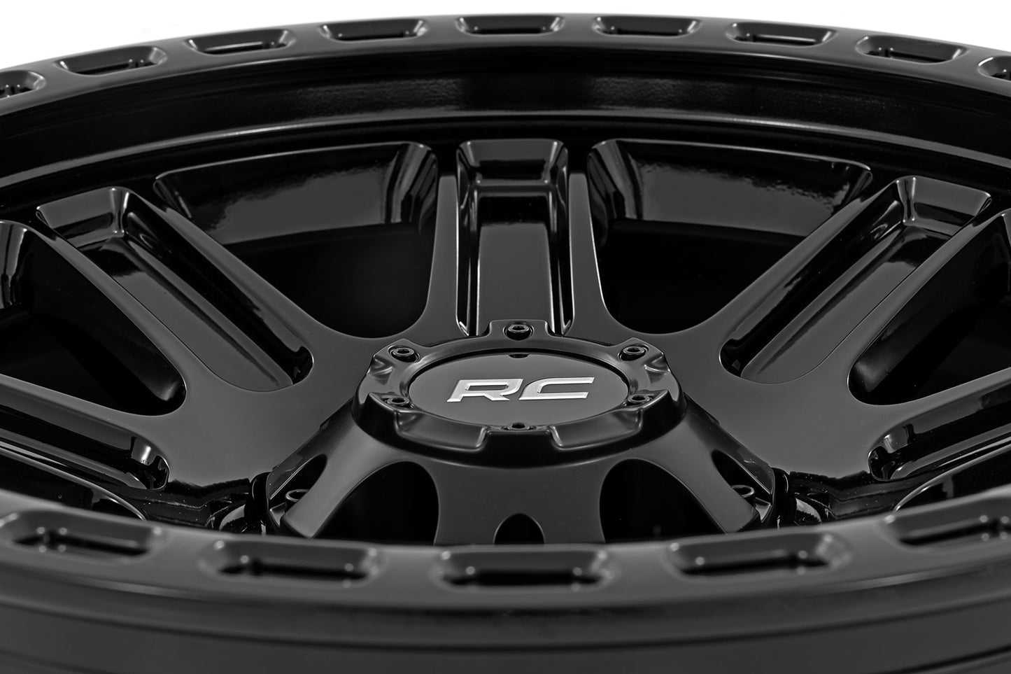 84 Series Wheel Gloss Black 17x8.5 Rough Country-27