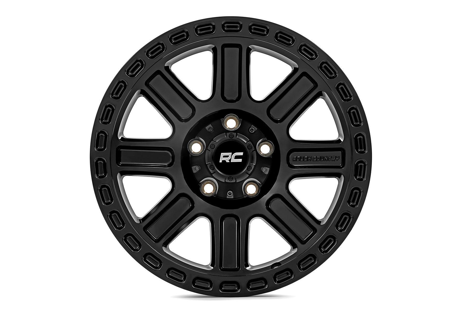 84 Series Wheel Gloss Black 18x8.5 Rough Country-13