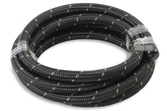 Black Nylon Braided Hose 8 AN Black Nylon Braided AN Hose Mr Gasket-1
