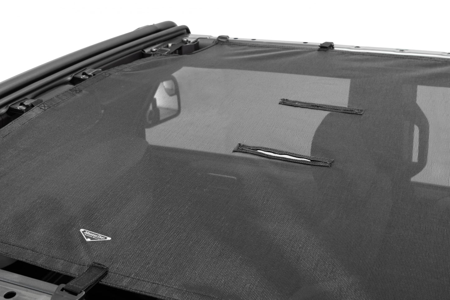 MasterTop Freedom Mesh Bimini Top Plus For 2020-Up Ford Bronco 4 Door Black Mastertop