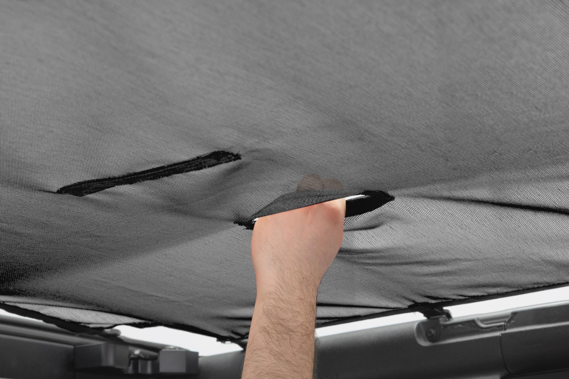 MasterTop Freedom Mesh Bimini Top Plus For 2020-Up Ford Bronco 4 Door Black Mastertop