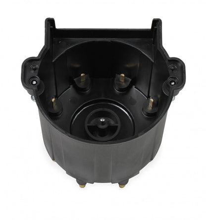 Black Distributor Cap, GM Hei, Late Model, Ext Coil Black Distributor Cap / Cap And Rotor Kit MSD Ignition-2