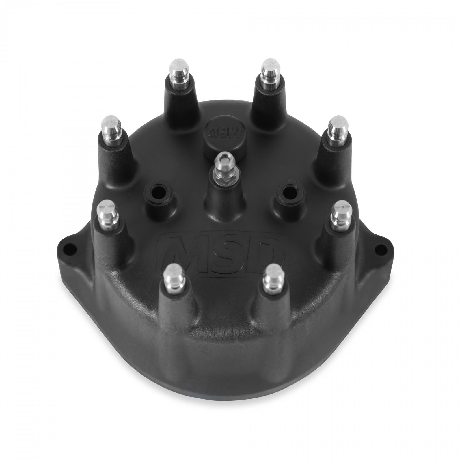Black Distributor Cap For Pn 8570, 8545, 8546 Small Diameter Distributor Cap MSD Ignition-1