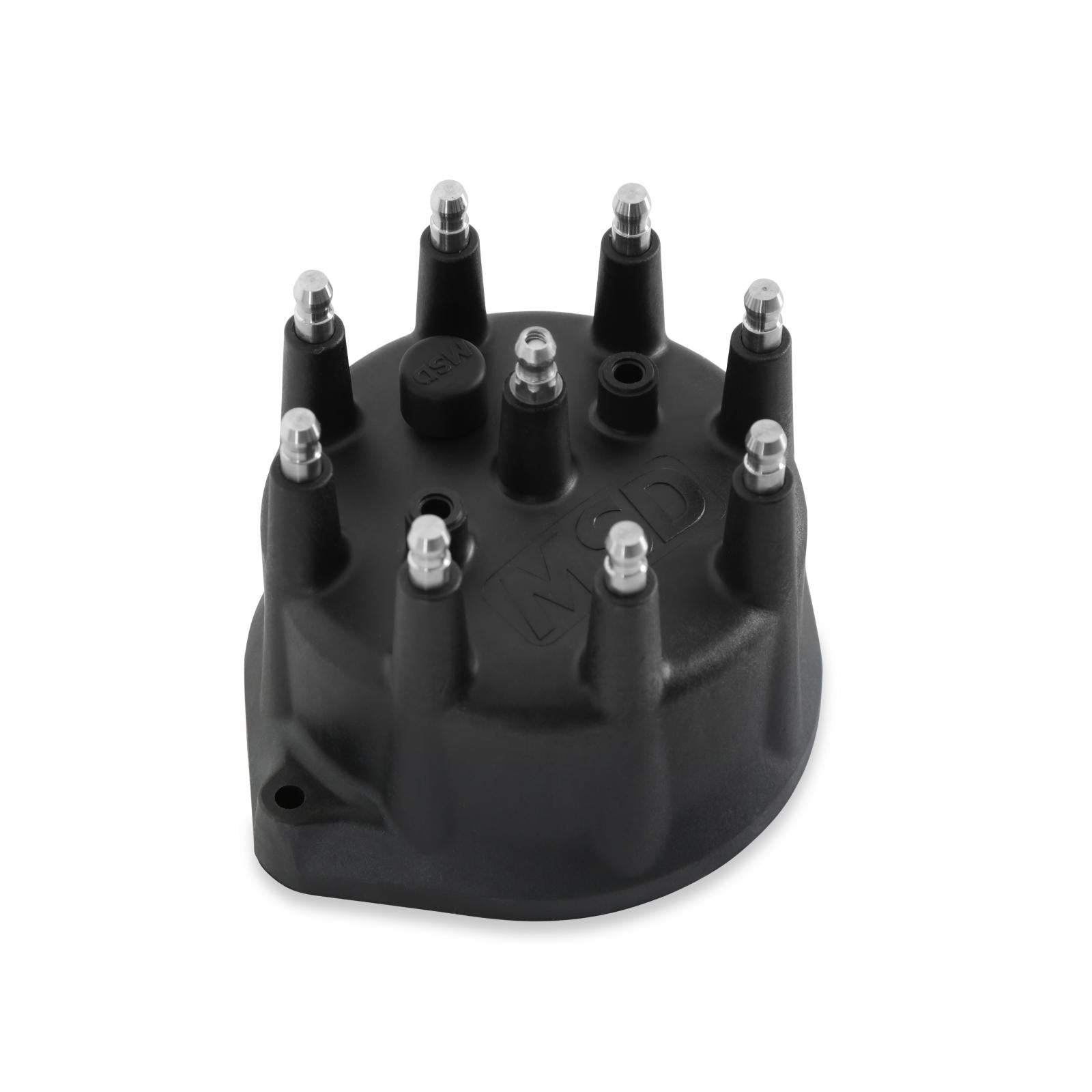 Black Distributor Cap For Pn 8570, 8545, 8546 Small Diameter Distributor Cap MSD Ignition-2