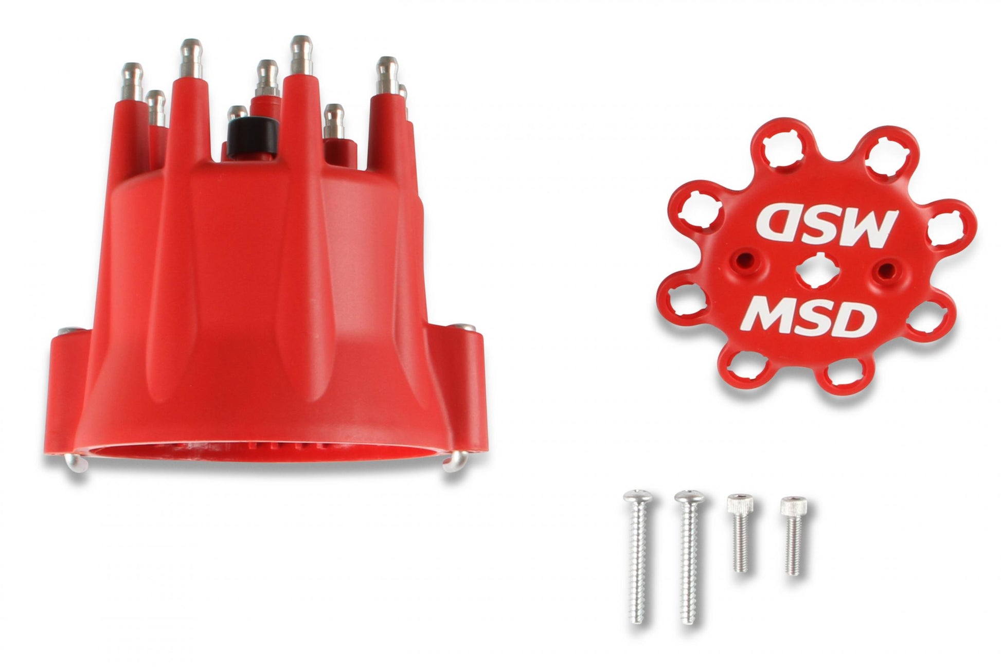 Distributor Cap V8 Hei Terminals Spark Plug Wire Retainer Chevy Ford Chrysler Distributors And Original GM Points Distributors MSD Ignition-6
