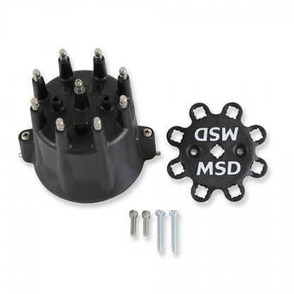 Distributor Cap V8 Hei Terminals Spark Plug Wire Retainer Chevy Ford Chrysler Distributors And Original GM Points Distributors MSD Ignition-1