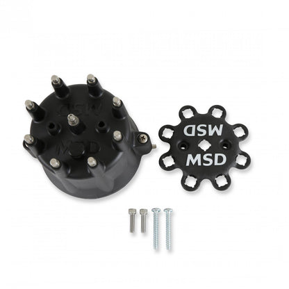 Distributor Cap V8 Hei Terminals Spark Plug Wire Retainer Chevy Ford Chrysler Distributors And Original GM Points Distributors MSD Ignition-4
