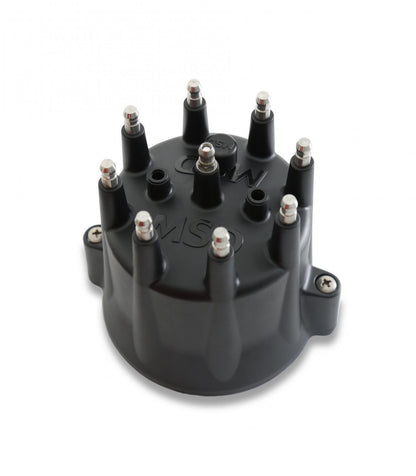 Black Chevy V8 Hei Distributor Cap And Rotor The Kit Includes Cap, Pn 84333 And Race Rotor, Pn 8467 MSD Ignition-2