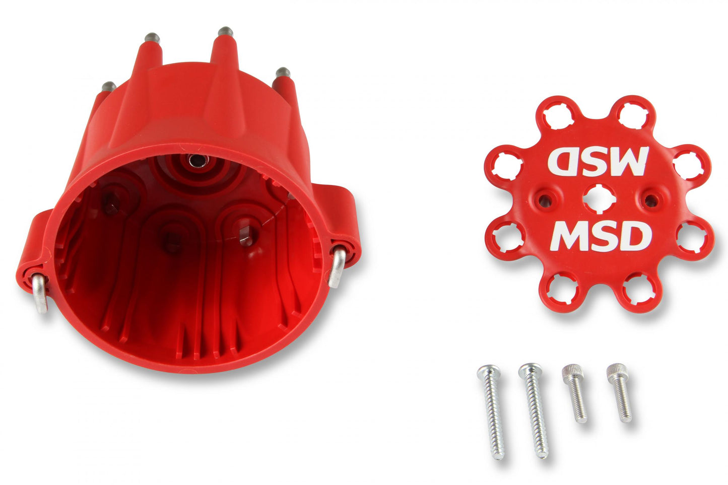 Distributor Cap V8 Hei Terminals Spark Plug Wire Retainer Chevy Ford Chrysler Distributors And Original GM Points Distributors MSD Ignition-7