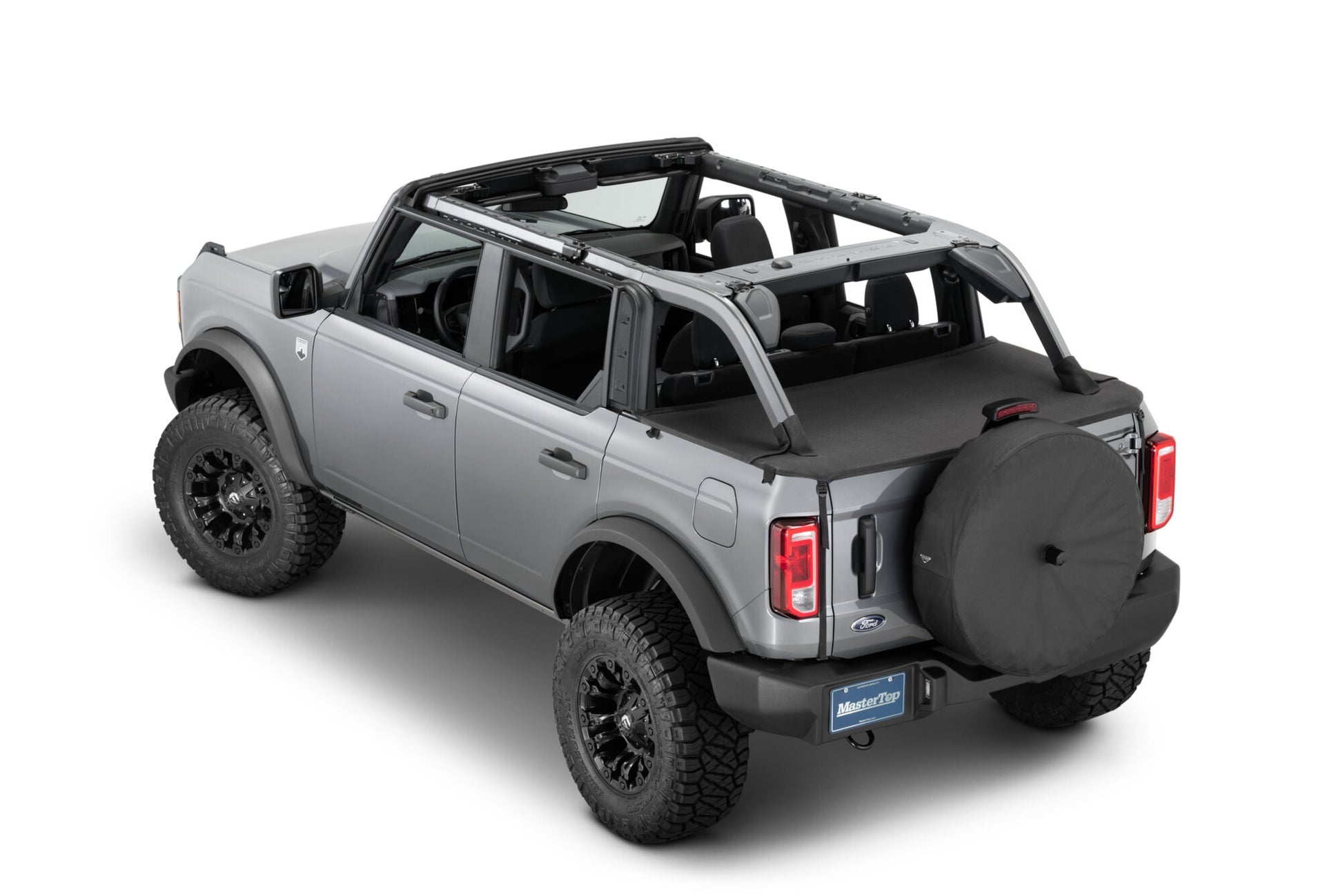 Tonneau Cover 21-Present Ford Bronco 4 Dr Hard Top Models only Black Diamond MasterTop