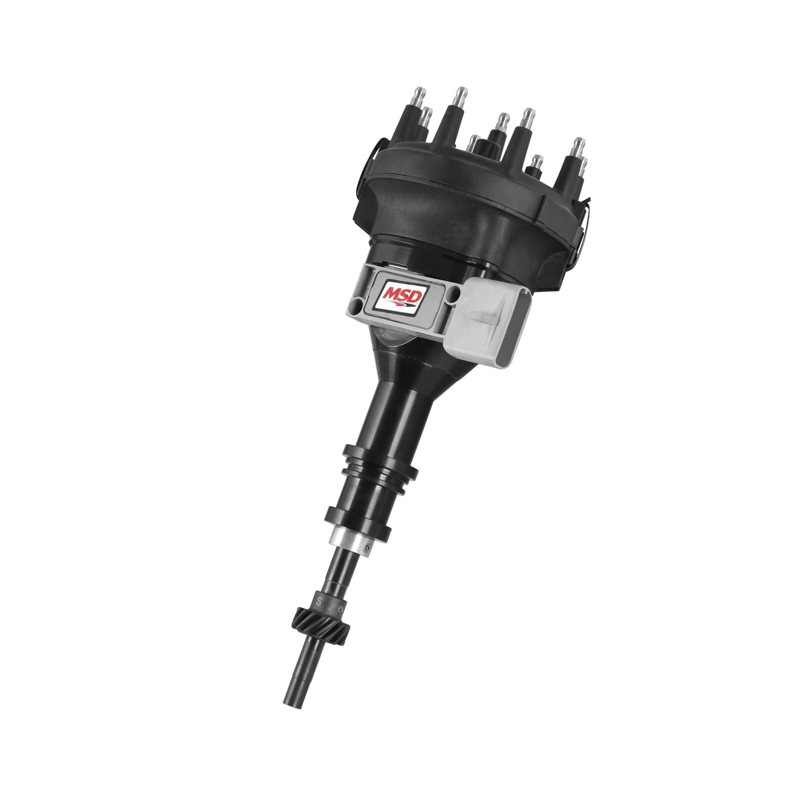 Ford 5.0L Black Pro-Billet Distributor Add A Stealth Look To Your Ford 5.0L With An Black Pro-Billet Distributor. This Is A Direct Drop-In Replacement For 86-93 5.0L EFI Engines MSD Ignition-1