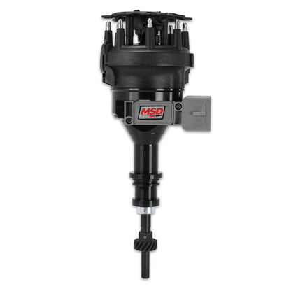 Ford 5.0L Black Pro-Billet Distributor Add A Stealth Look To Your Ford 5.0L With An Black Pro-Billet Distributor. This Is A Direct Drop-In Replacement For 86-93 5.0L EFI Engines MSD Ignition-4