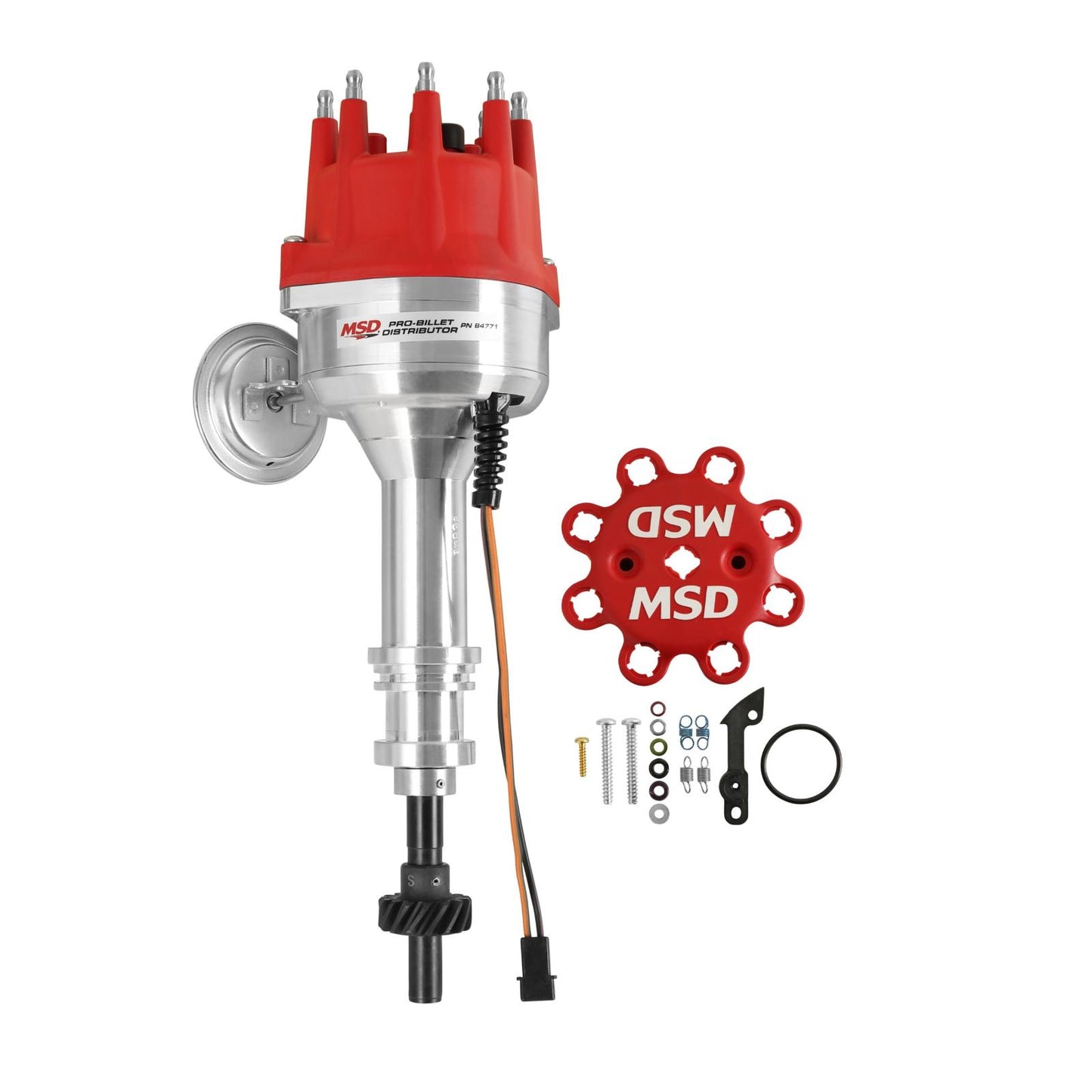 Ford 351C-460 Street Pro-Billet Distributor W/Steel Gear The Street Pro-Billet Distributors Are The Perfect Choice For Powerful Engines That See Plenty Of Street Time MSD Ignition