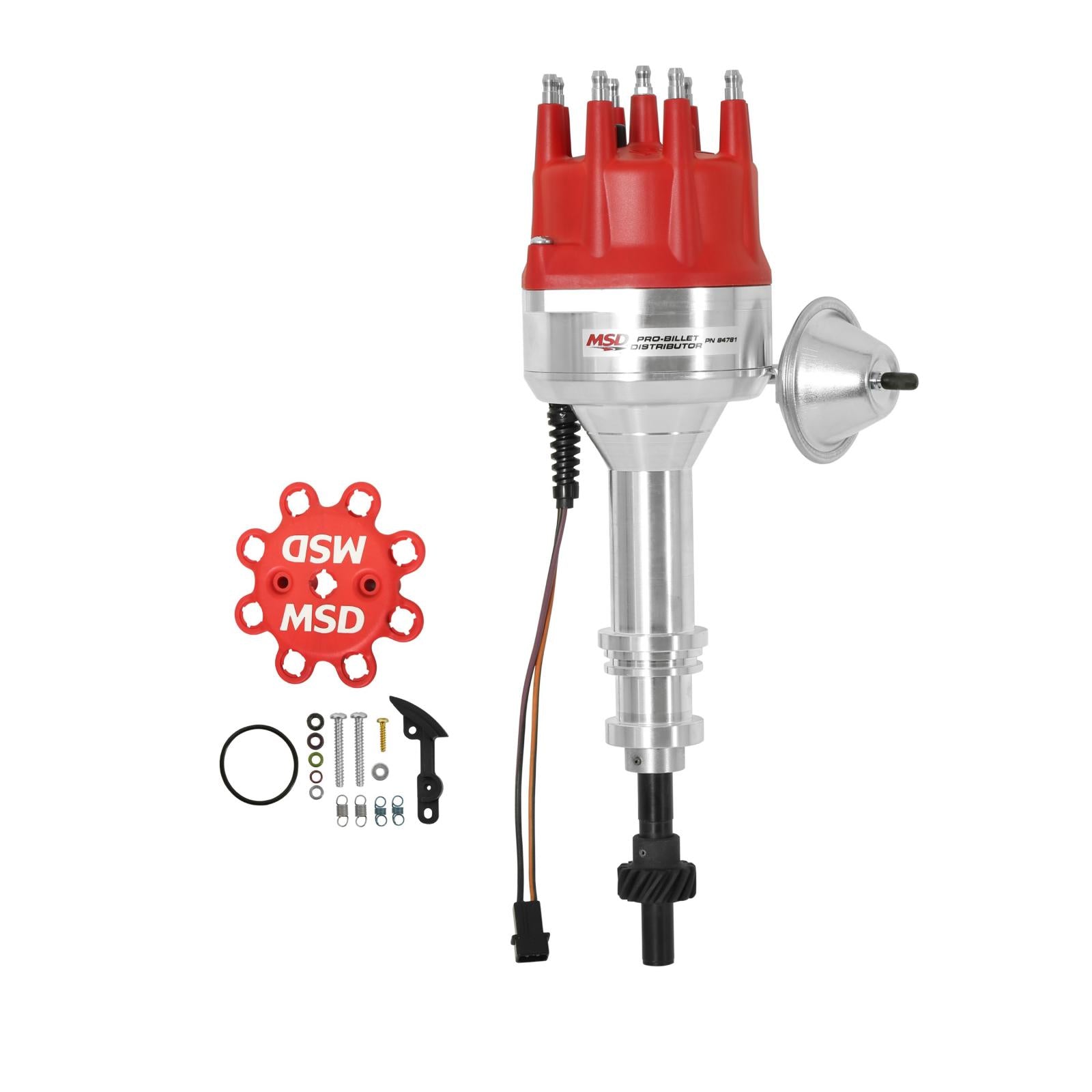 Ford 351W Street Pro-Billet W/Steel Gear The Street Models Share The Same Features As The Small Diameter Models, Plus Feature A Vacuum Advance MSD Ignition