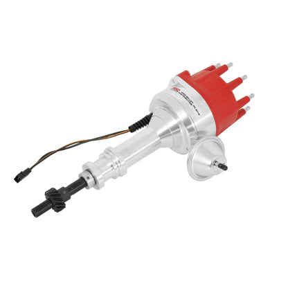 Ford 351W Street Pro-Billet Small Diameter Distributor For 351W, Includes Iron Gear And Vacuum Advance. Must Be Used With An 6, 7 Or 8-Series MSD Ignition-1