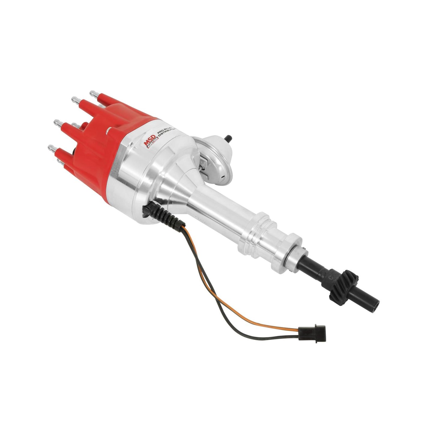 Ford 351W Street Pro-Billet Small Diameter Distributor For 351W, Includes Iron Gear And Vacuum Advance. Must Be Used With An 6, 7 Or 8-Series MSD Ignition-2