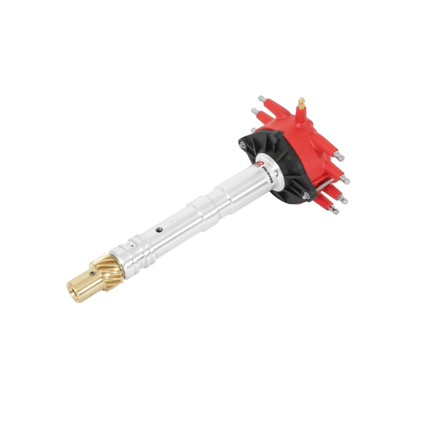 Super Tall Block Crab Cap Distributor, Chevy V8 Low-Profile, Tall Block, Racing Distributor Must Be Used With An 6, 7 Or 8-Series And A Crank Trigger MSD Ignition-2