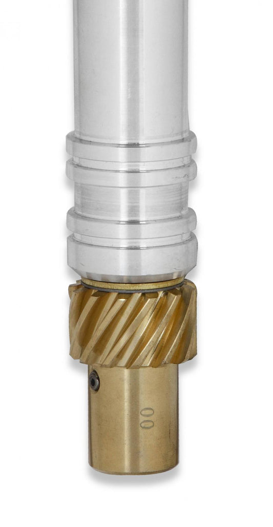 Chevy Crank Trigger Distributor With Black Crab Cap Low-Profile, Black Crab Cap Racing Distributor MSD Ignition-1