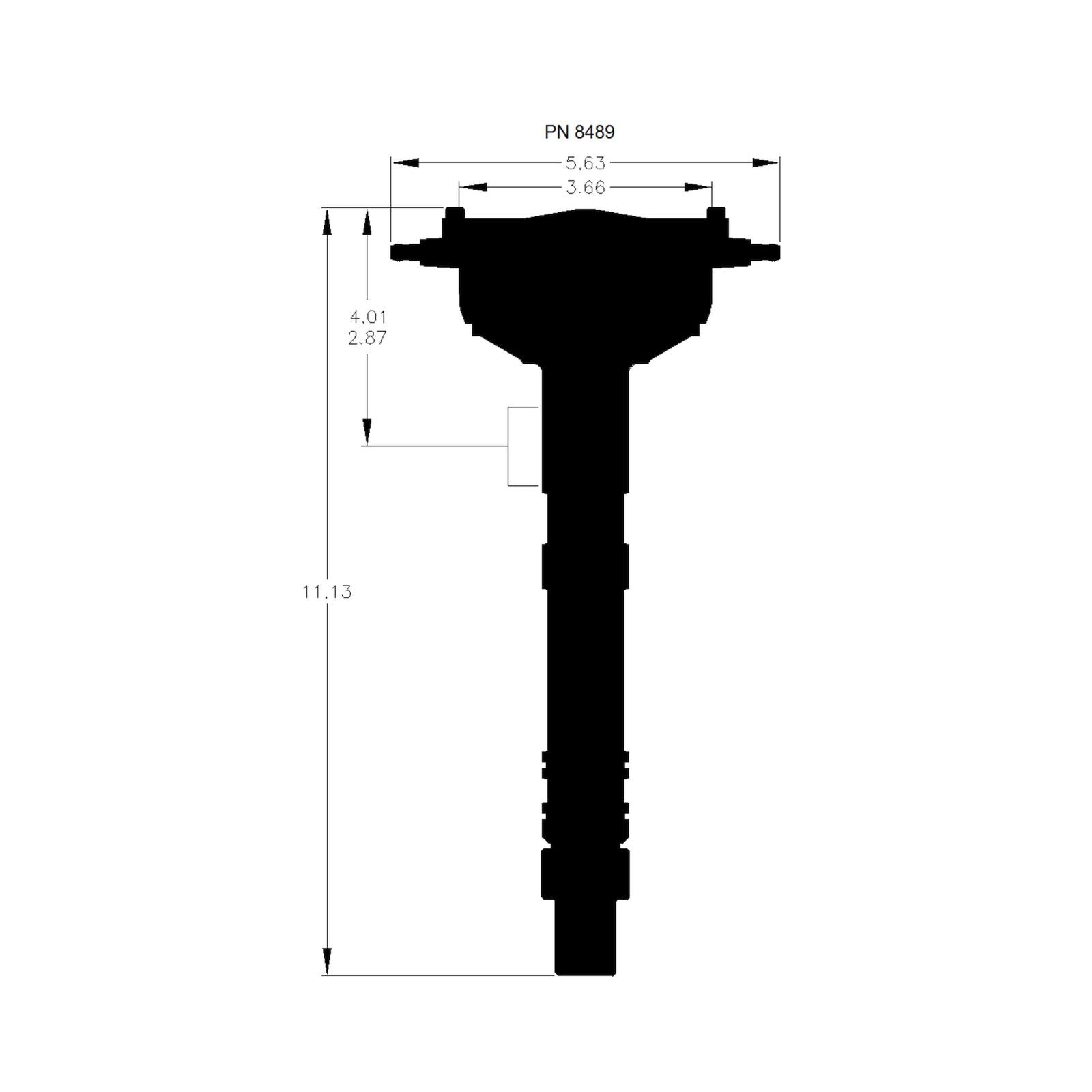 Chevy Crab Cap Crank Trigger Distributor Low-Profile, Crab Cap, Racing Distributor, Must Be Used With An 6, 7 Or 8-Series And A Crank Trigger MSD Ignition-5