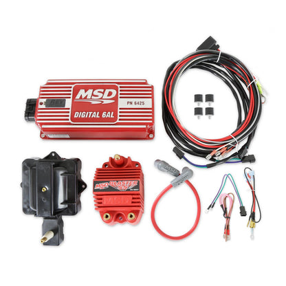 Super Hei Kit GM Hei Kit 6Al Blaster 2 Coil Wire Dust Cover MSD Ignition