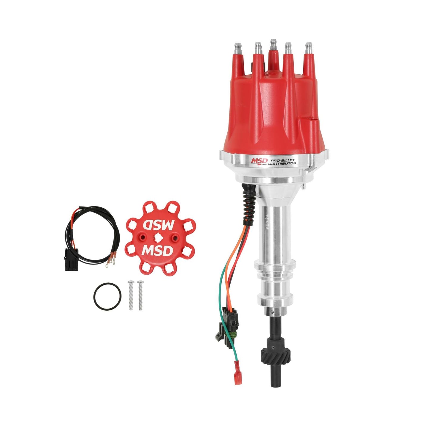 Ford 289, 302 E-Curve Pro-Billet Distributor Set The Timing Curve With A Twist Of A Rotary Dial MSD Ignition