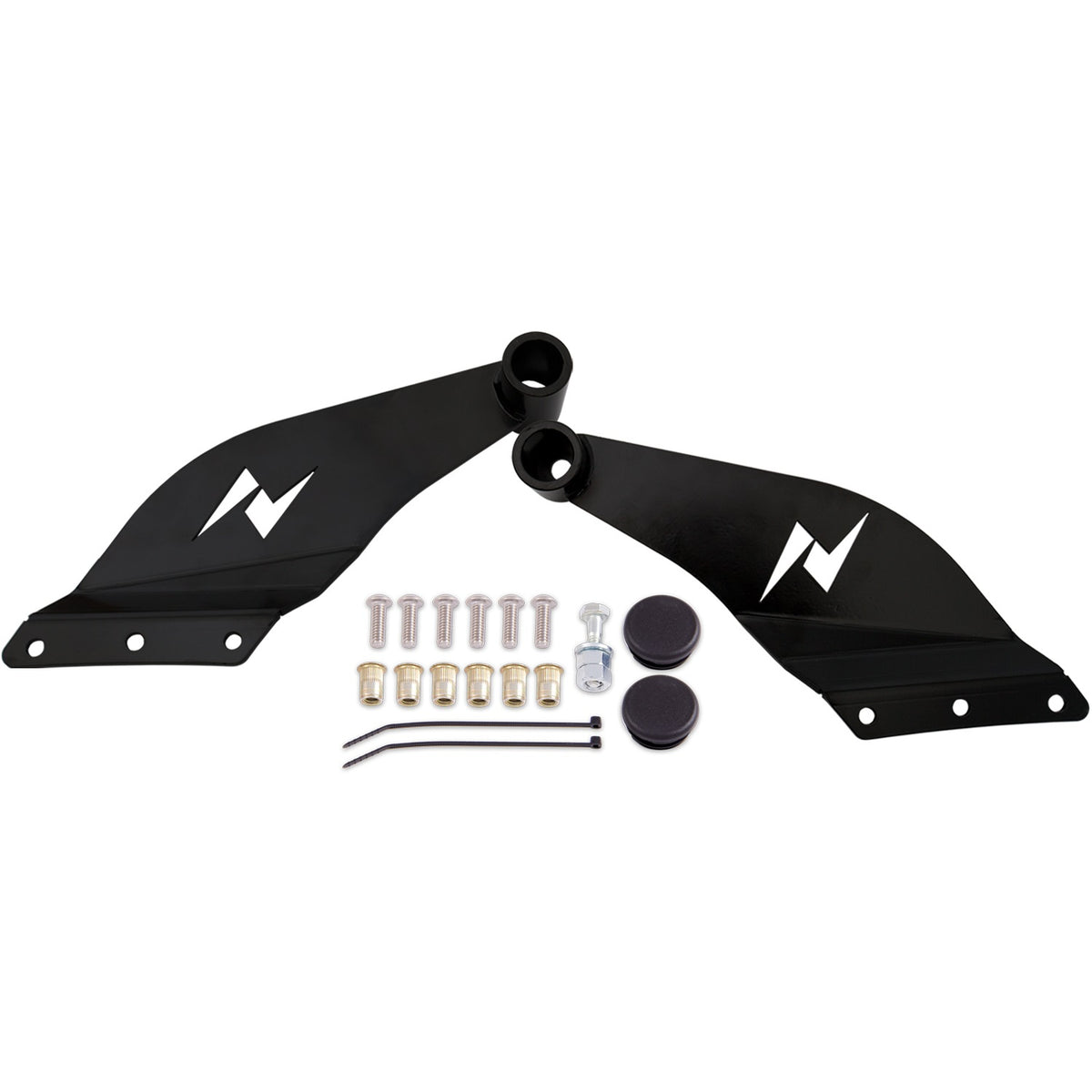 Light Bar Mounting Kit Sold In Pairs Dodge Ram 1500 2002-2008, 2500/3500 2003-2009 AnzoUSA