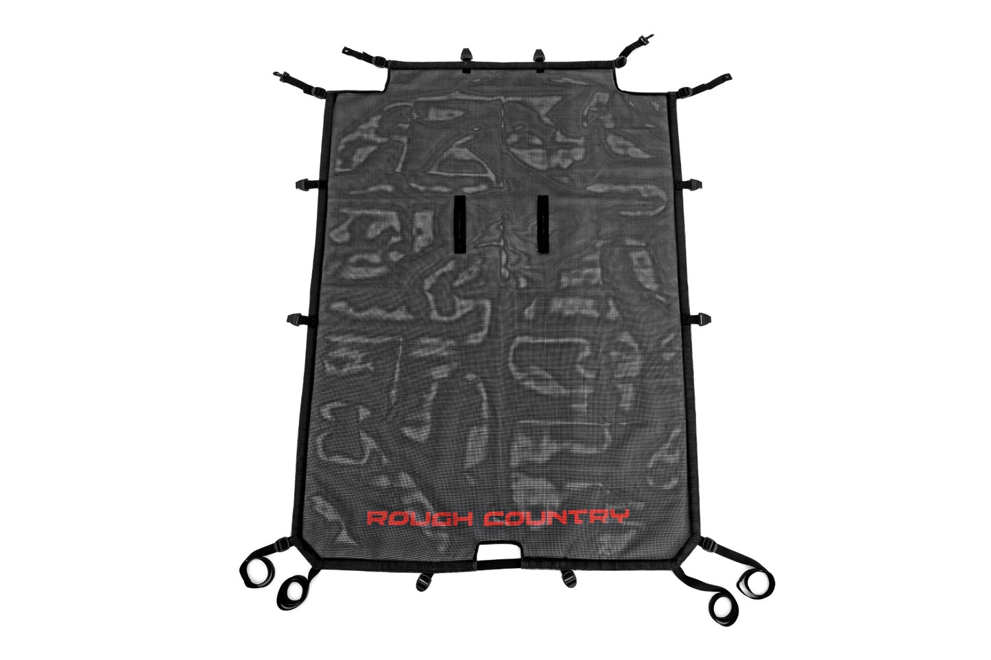 Rough Country Mesh Bikini Top Plus Black 21-Up Ford Bronco 4-Door Rough Country