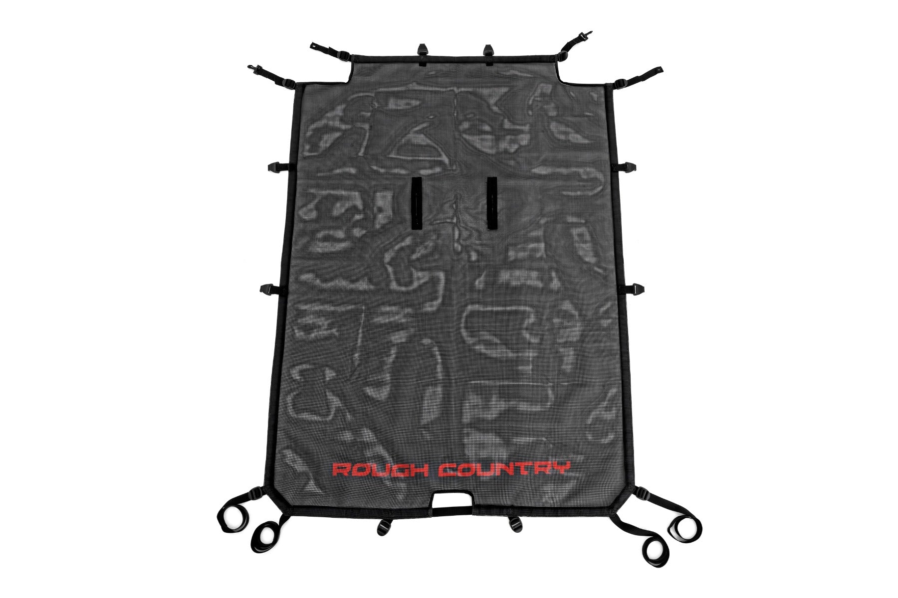 Rough Country Mesh Bikini Top Plus Black 21-Up Ford Bronco 4-Door Rough Country