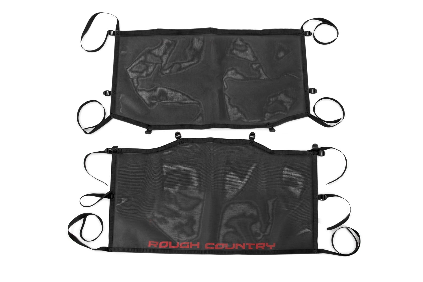 Mesh Bikini Top Plus Black Jeep Gladiator JT 4WD (2020-2024) Rough Country-2