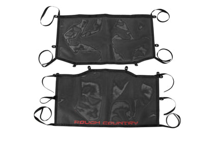 Mesh Bikini Top Plus Black Jeep Gladiator JT 4WD (2020-2024) Rough Country-2