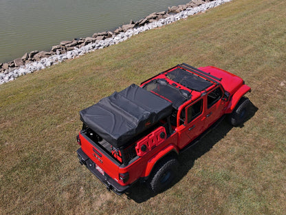 Mesh Bikini Top Plus Black Jeep Gladiator JT 4WD (2020-2024) Rough Country-5