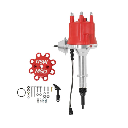 Chevy In-Line 6 Cylinder Distributor For 194, 230, 250, 292 Inline-6 Engines. Must Be Used With An 6, 7 Or 8-Series MSD Ignition