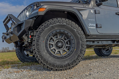 85 Series Wheel Simulated Beadlock Gunmetal Gray/Black 17x9 Rough Country-37