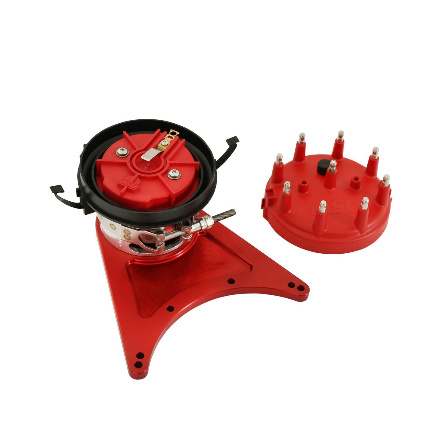 Gm Big Block Front Drive Distributor Fits Big Block Chevy. Must Be Used With A Jesel Or Comp Cams Camshaft Belt Drive Kit And An Flying Magnet Crank Trigger MSD Ignition-4