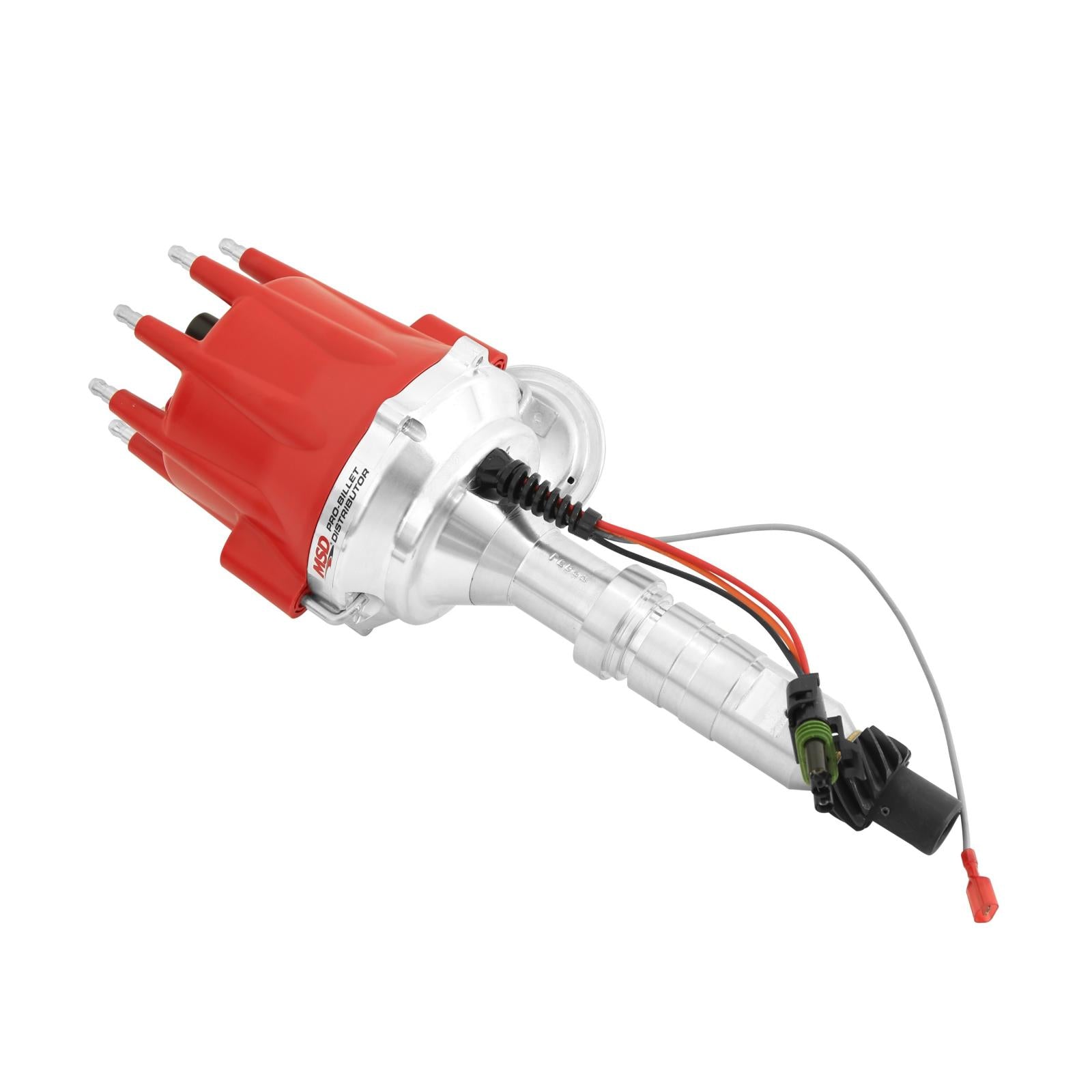 Ready-To-Run Distributor Buick Nailhead V8 Buick 322/364/401/425 Nailhead Built-In Module Includes Iron Gear Rev Limiter MSD Ignition-1
