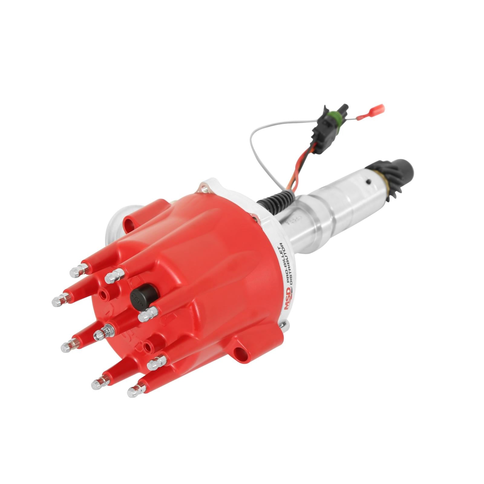 Ready-To-Run Distributor Buick Nailhead V8 Buick 322/364/401/425 Nailhead Built-In Module Includes Iron Gear Rev Limiter MSD Ignition-4