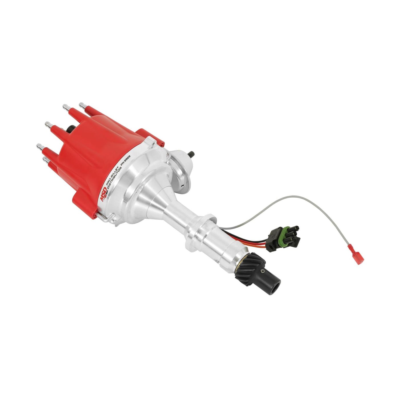 Pontiac V8 Ready-To-Run Distributor Fits 326, 350, 389, 400, 421, 428, And 455 Pontiac. Ready-To-Run Distributors Include A Built-In Module. No Control Required. Includes A Rev Limiter MSD Ignition-1