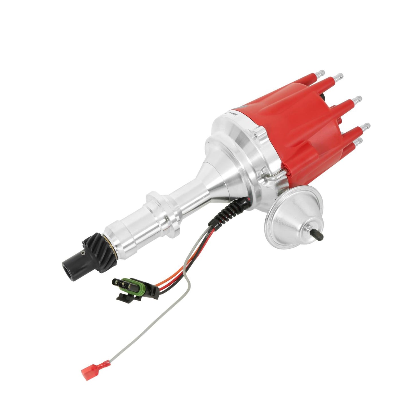 Pontiac V8 Ready-To-Run Distributor Fits 326, 350, 389, 400, 421, 428, And 455 Pontiac. Ready-To-Run Distributors Include A Built-In Module. No Control Required. Includes A Rev Limiter MSD Ignition-2