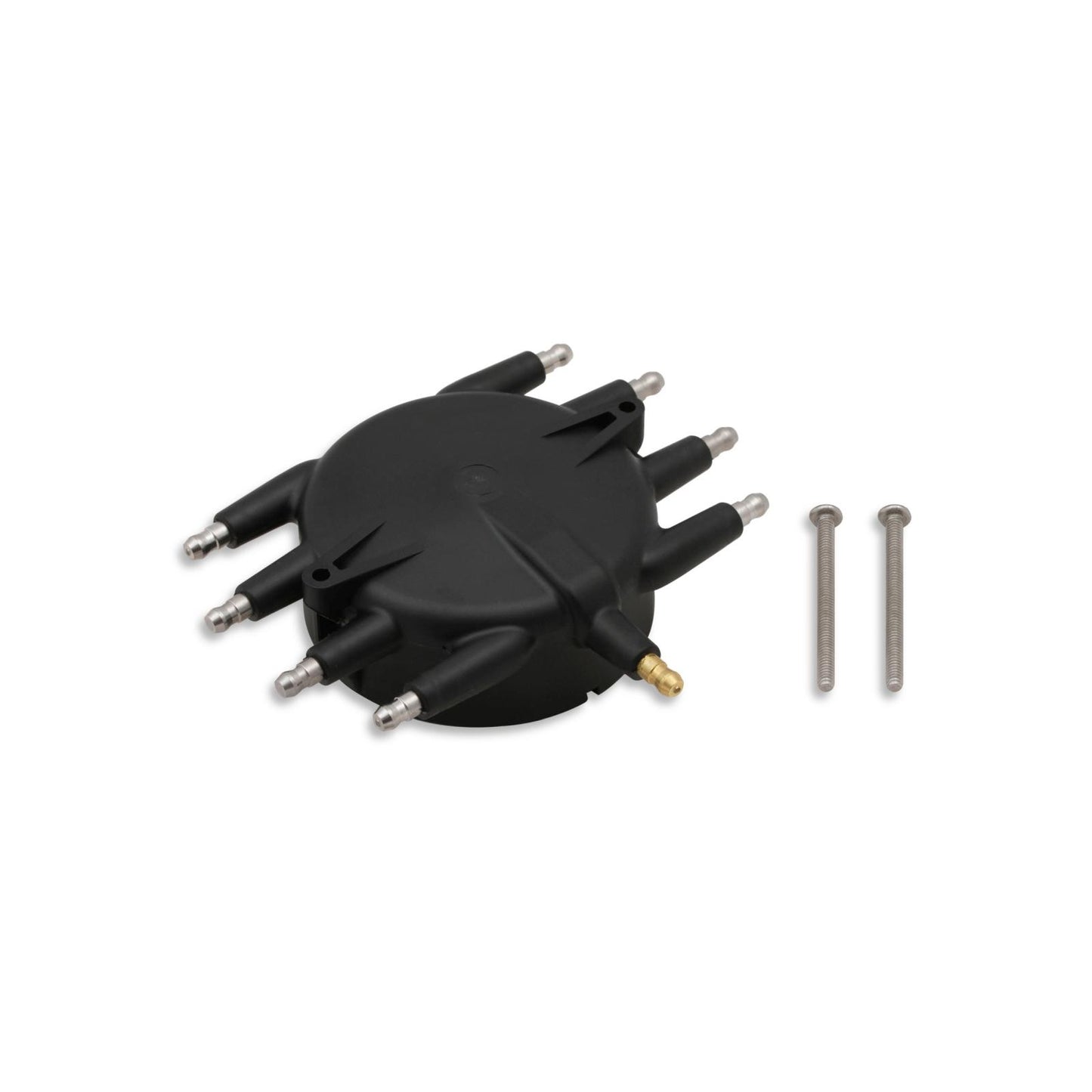 Crab Style Distributor Cap Injection Molded From Dupont Rynite Material And Feature Spark Plug-Style Terminals MSD Ignition